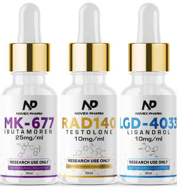 RAD140 MK-677 LGD-4033 Stack